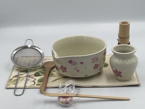 Japanese matcha tea - tea, set